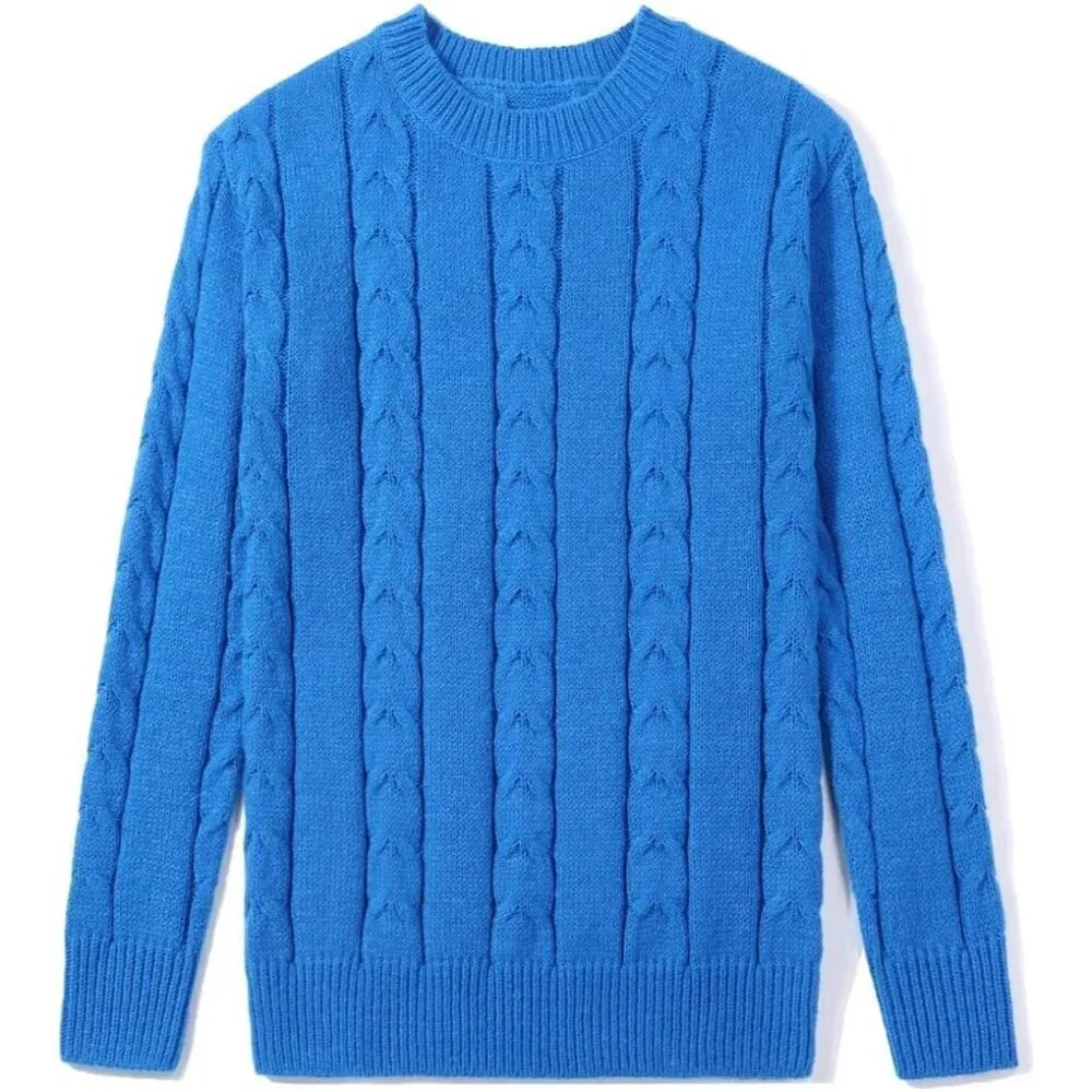 Women's Winter Knit Sweater Set Long Skirt Casual Street Office Outfit